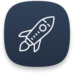 Rocket Icon Creative Designs